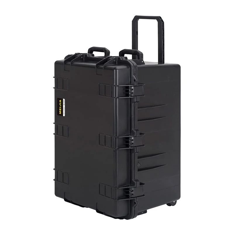 Caja de herramientas de rodadura Caja de almacenamiento de transporte de equipos fotográficos